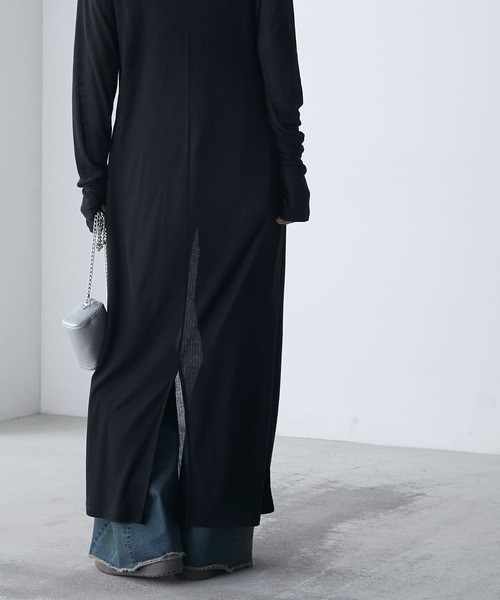 forksy.】シアーテレコ タンクセット レイヤードワンピース