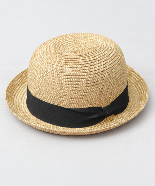 Ruben（ルーベン）の「ペーパー ブレード ボーラーハット 折り畳み可能モデル（ハット・メンズ・ブラック/ベージュ・FREE）」の5枚目の写真