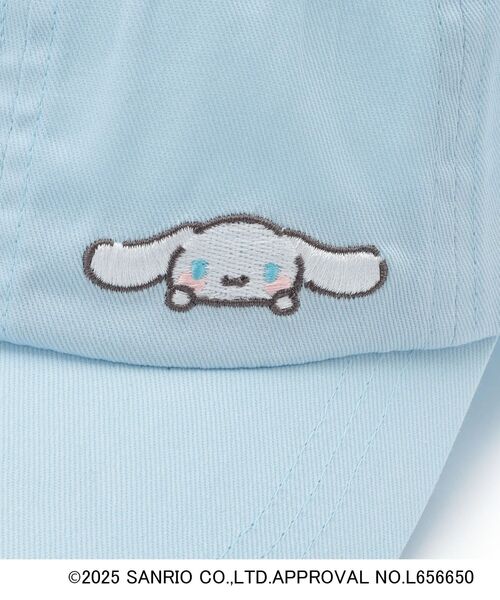 SHOO・LA・RUE(シューラルー)の「◆【サンリオキャラクターズ】バックリボンCAP(キャップ・キッズ・アイボリー/サックスブルー/ライトパープル・99)」の14枚目の写真