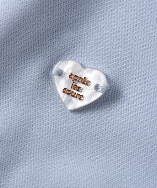 apres les cours（アプレレクール）の「【UVカット/ジュニア対応】ペプラムラッシュガード（ラッシュガード・キッズ・アイボリー/サックスブルー・80/90/100/110/120/130/140）」の5枚目の写真