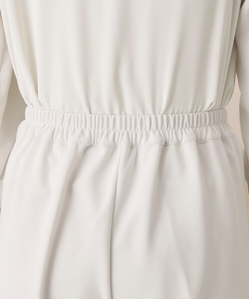 ITS'DEMO（イッツデモ）の「【通勤／手洗い可／ウエストゴム】カットジョーゼットパンツ（その他パンツ・レディース・ベージュ/ナチュラル/ブラック・00）」の20枚目の写真