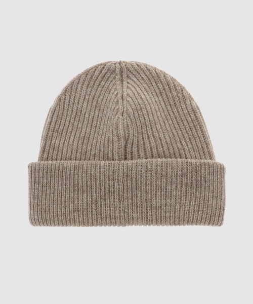GANNI（ガニー）の「Light Structured Rib Knit Beanie（ニットキャップ/ビーニー・レディース・ベージュ系その他・ONE SIZE）」の2枚目の写真