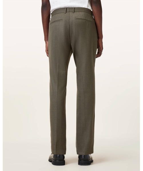 ALLSAINTS（オールセインツ）の「WARD STRAIGHT LEG TAILORED TROUSERS | WARD ストレート レッグ テーラード トラウザー（スラックス・メンズ・カーキブラウン・30/31/28/32）」の5枚目の写真
