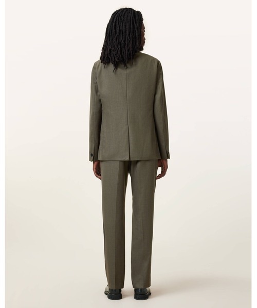 ALLSAINTS（オールセインツ）の「WARD STRAIGHT LEG TAILORED TROUSERS | WARD ストレート レッグ テーラード トラウザー（スラックス・メンズ・カーキブラウン・30/31/28/32）」の6枚目の写真