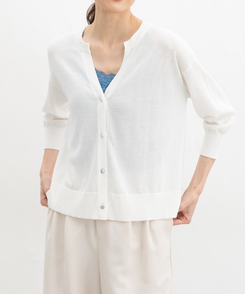 Honeys（ハニーズ）の「【ＵＶカット・吸水速乾】テレコレースキャミソール（キャミソール・レディース・ピンク/グリーン系その他/オフホワイト/ブルー/アイボリー/ブラック/ブラウン/ラベンダー/レッド・L/LL/M/S）」の19枚目の写真