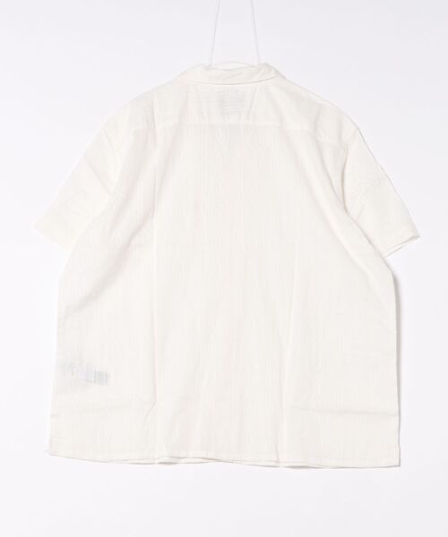 Levi's（リーバイス）の「Levi's/リーバイス THE SUNSET CAMP SHIRT/無地ジャガード 総柄 アロハシャツ/オープンカラーシャツ/キューバシャツ/レディース メンズ（シャツ/ブラウス・メンズ・ホワイト/ブラック系その他/ブルー系その他/ブルー系その他2・M/L/XL）」の20枚目の写真