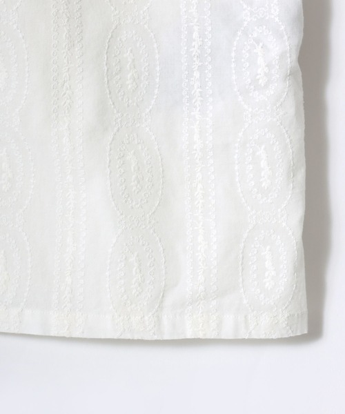 Levi's（リーバイス）の「Levi's/リーバイス THE SUNSET CAMP SHIRT/無地ジャガード 総柄 アロハシャツ/オープンカラーシャツ/キューバシャツ/レディース メンズ（シャツ/ブラウス・メンズ・ホワイト/ブラック系その他/ブルー系その他/ブルー系その他2・M/L/XL）」の5枚目の写真