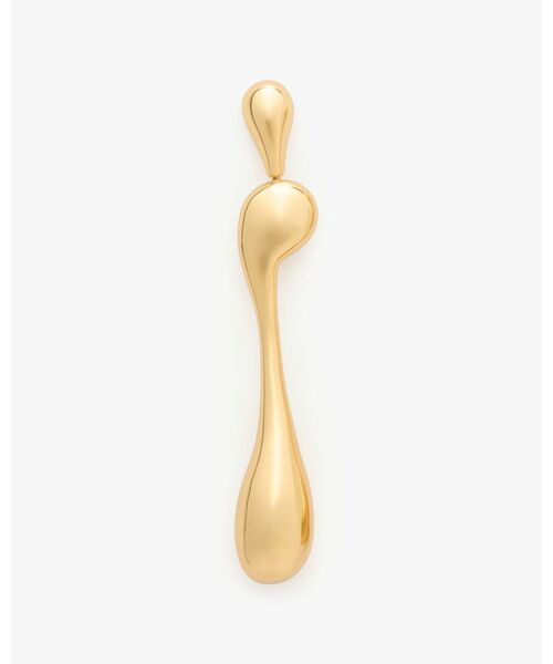 kate spade new york(ケイトスペード ニューヨーク)の「モルテン リニア ピアス(ピアス(両耳用)・レディース・イエロー・ONESIZE)」の2枚目の写真