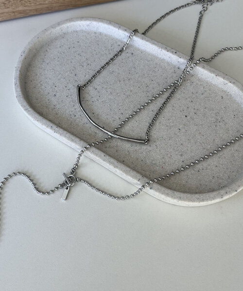 CAPRICIEUX LE'MAGE（カプリシューレマージュ）の「〈GOLDY/ゴールディ〉2SETマルチWAYネックレス（ネックレス・レディース・ゴールド/シルバー・FREE）」の3枚目の写真