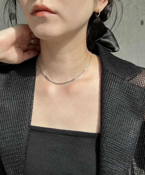 CAPRICIEUX LE'MAGE（カプリシューレマージュ）の「〈GOLDY/ゴールディ〉2SETマルチWAYネックレス（ネックレス・レディース・ゴールド/シルバー・FREE）」の4枚目の写真