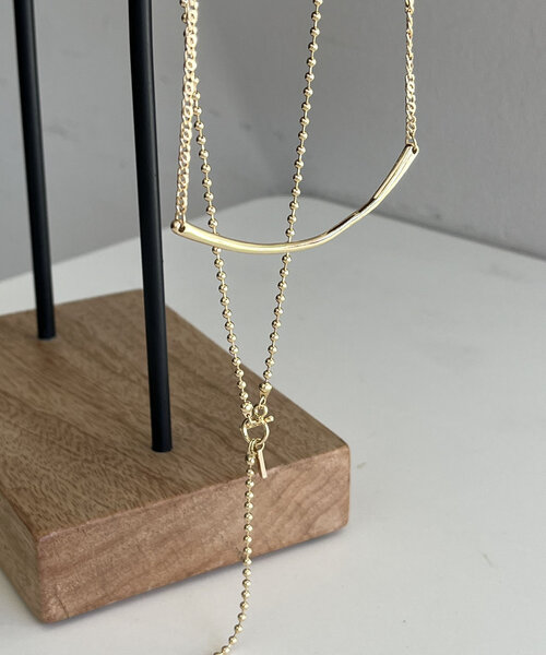 CAPRICIEUX LE'MAGE（カプリシューレマージュ）の「〈GOLDY/ゴールディ〉2SETマルチWAYネックレス（ネックレス・レディース・ゴールド/シルバー・FREE）」の13枚目の写真