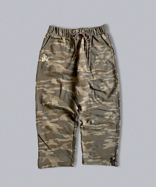centimeter(センチメーター)の「KIRA LOGO SWEAT PANTS(スウェットパンツ・メンズ・グレー系カモフラージュ/杢グレー/ブラック/グリーン系カモフラージュ・X-LARGE/MEDIUM/LARGE)」の5枚目の写真