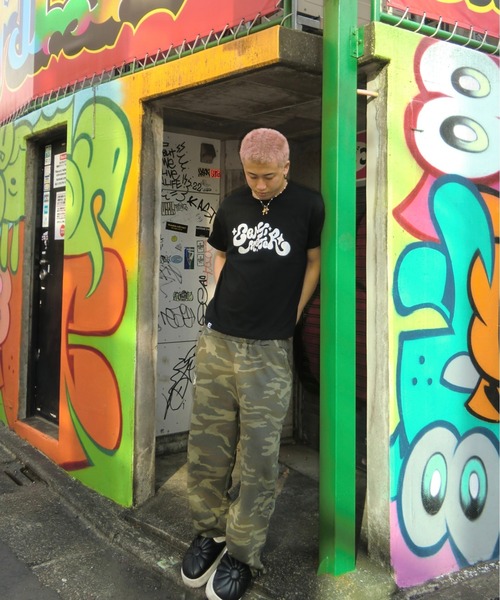 centimeter(センチメーター)の「KIRA LOGO SWEAT PANTS(スウェットパンツ・メンズ・グレー系カモフラージュ/杢グレー/ブラック/グリーン系カモフラージュ・X-LARGE/MEDIUM/LARGE)」の10枚目の写真
