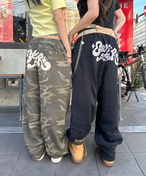 centimeter(センチメーター)の「KIRA LOGO SWEAT PANTS(スウェットパンツ・メンズ・グレー系カモフラージュ/杢グレー/ブラック/グリーン系カモフラージュ・X-LARGE/MEDIUM/LARGE)」の7枚目の写真