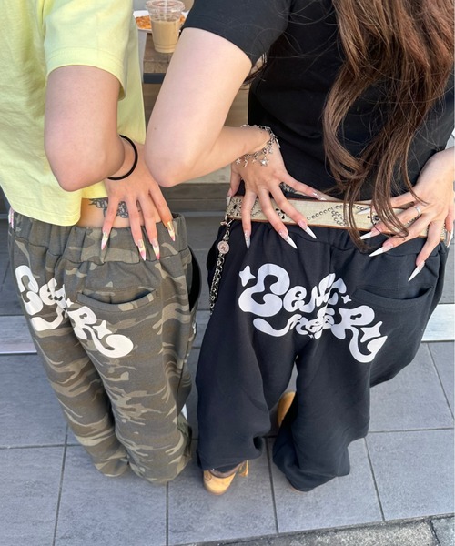 centimeter(センチメーター)の「KIRA LOGO SWEAT PANTS(スウェットパンツ・メンズ・グレー系カモフラージュ/杢グレー/ブラック/グリーン系カモフラージュ・X-LARGE/MEDIUM/LARGE)」の15枚目の写真