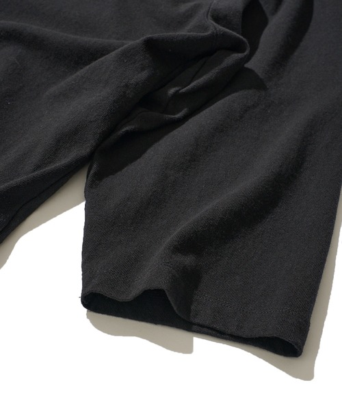 TETE HOMME（テットオム）の「【SEABEES/シービーズ】8分袖ラグランTシャツ（Tシャツ/カットソー・メンズ・ブラック/ホワイト/ネイビー・LARGE/MEDIUM）」の12枚目の写真