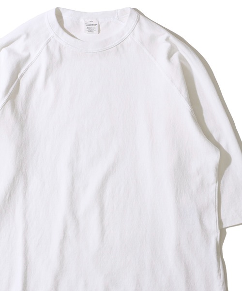 TETE HOMME（テットオム）の「【SEABEES/シービーズ】8分袖ラグランTシャツ（Tシャツ/カットソー・メンズ・ブラック/ホワイト/ネイビー・LARGE/MEDIUM）」の7枚目の写真
