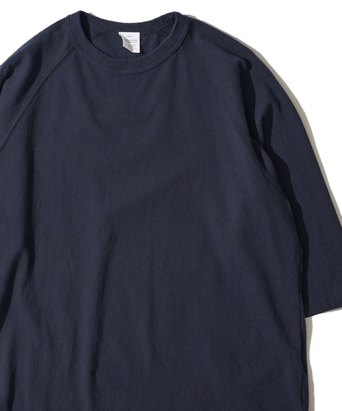 TETE HOMME（テットオム）の「【SEABEES/シービーズ】8分袖ラグランTシャツ（Tシャツ/カットソー・メンズ・ブラック/ホワイト/ネイビー・LARGE/MEDIUM）」の9枚目の写真