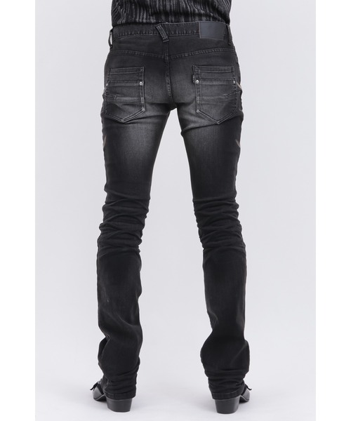 TORNADO MART（トルネードマート）の「3Dﾌﾞﾗｯｸｳﾞｨﾝﾃｰｼﾞｼｭｰｶｯﾄﾃﾞﾆﾑ（デニムパンツ・メンズ・ネイビー・M/S/L/LL/XXL）」の5枚目の写真