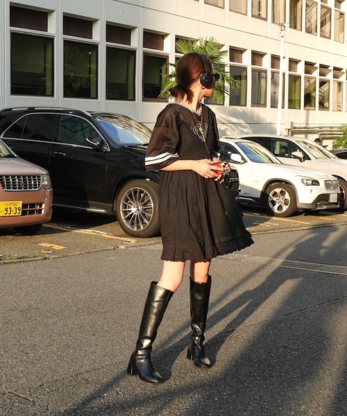 TEEN BOOP（ティーンブープ）の「メッシュルーズTee（Tシャツ/カットソー・レディース・ブラック/ブルー・FREE）」の4枚目の写真