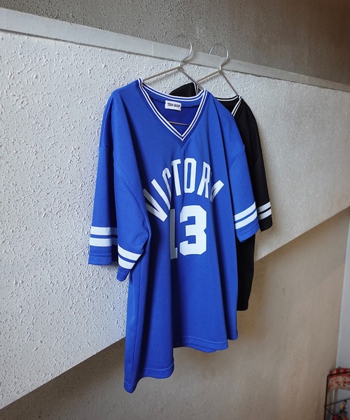 TEEN BOOP（ティーンブープ）の「メッシュルーズTee（Tシャツ/カットソー・レディース・ブラック/ブルー・FREE）」の14枚目の写真