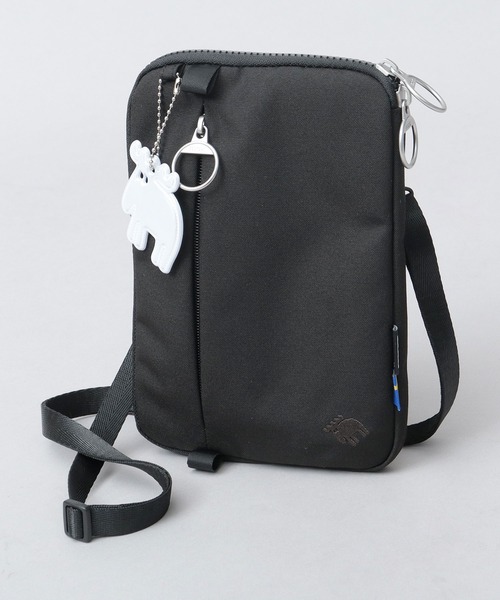 moz(モズ)の「軽量 撥水 ポリエステル 縦横 2WAY スマホ ミニショルダーバッグ(ショルダーバッグ・レディース・ブラック/ブルー/オフホワイト・FREE)」の5枚目の写真
