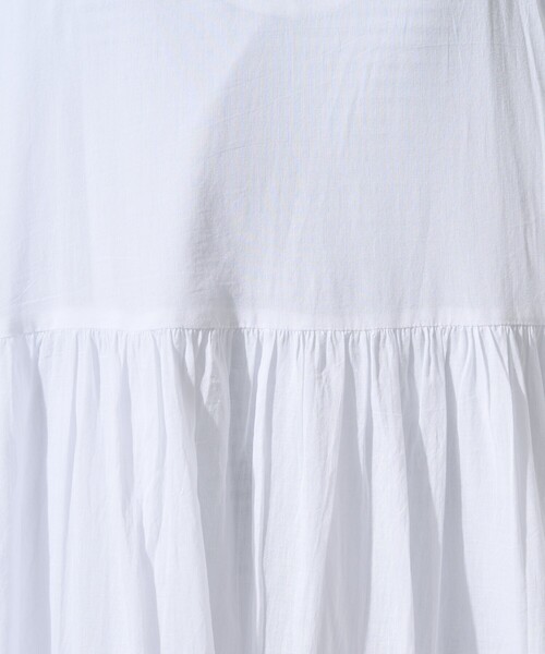 FREAK'S STORE（フリークスストア）の「限定展開　インド ティアード 切り替え キャミワンピース（ワンピース・レディース・オフホワイト/ブラウン系その他/ブラック/ネイビー/イエロー/レッド/ライトグレー・SMALL/MEDIUM）」の20枚目の写真