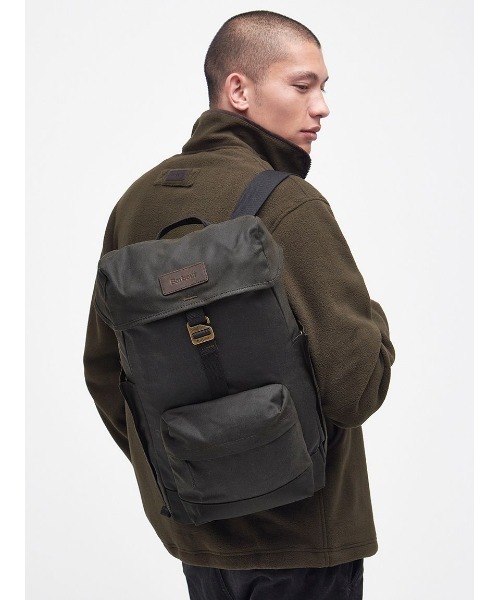 【極美品】Barbour Highfield キャンバス バックパックリュック Barbour（バブアー）の「Highfield キャンバス バックパック