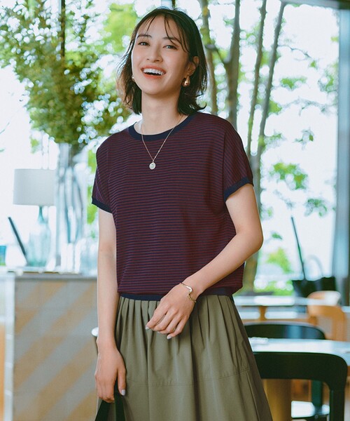 ニット セーター 「遮熱/UVカット」スゴ機能美 コンパクト ニット レディース UNFILO ニット セーター 「遮熱/UVカット」スゴ機能美