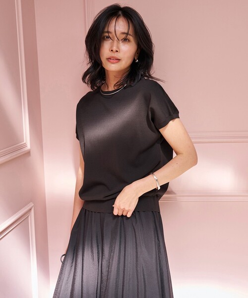 ニット セーター 「遮熱/UVカット」スゴ機能美 コンパクト ニット レディース UNFILO ニット セーター 「遮熱/UVカット」スゴ機能美