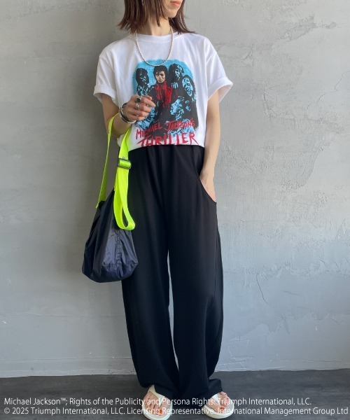 GOOD ROCK SPEED（グッドロックスピード）の「[GOOD ROCK SPEED/グッドロックスピード] MICHAEL JACKSON ロックプリントTシャツ（Tシャツ/カットソー・レディース・ホワイト・XL/F/L）」の17枚目の写真