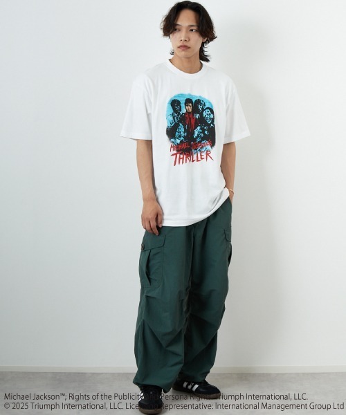 GOOD ROCK SPEED（グッドロックスピード）の「[GOOD ROCK SPEED/グッドロックスピード] MICHAEL JACKSON ロックプリントTシャツ（Tシャツ/カットソー・レディース・ホワイト・XL/F/L）」の20枚目の写真