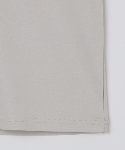 SHIPS Colors(シップス カラーズ)の「SHIPS Colors:〈接触冷感〉シルケット コットン Vネック TEE◇(Tシャツ/カットソー・メンズ・グレー/ブラウン/ブラック/ネイビー/ライトホワイト・SMALL/MEDIUM/LARGE/X-LARGE)」の15枚目の写真