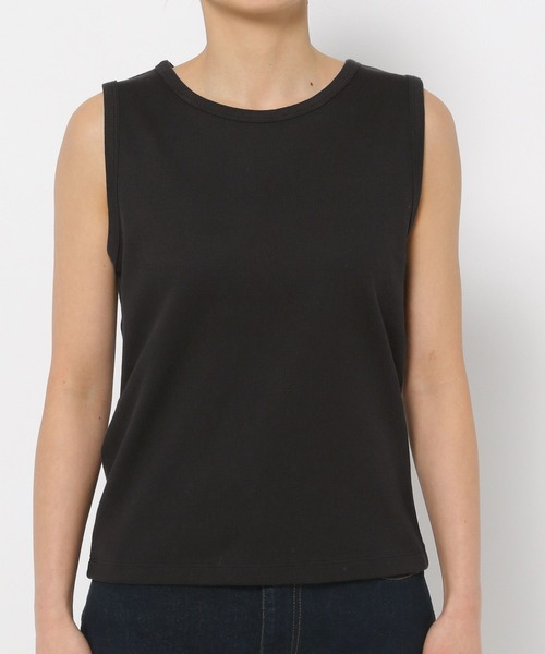 LEPSIM(レプシィム)の「多機能ノースリタンク 286168(タンクトップ・レディース・チャコールグレー/イエロー系その他/ブラック/オフホワイト/ブルー・FREE)」の20枚目の写真