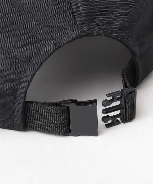 Mr.COVER（ミスターカバー）の「ムラ染風 撥水ナイロン メッシュ切替 ジェット アンパイアキャップ 接触冷感スベリ使用（キャップ・メンズ・ブラック・FREE）」の19枚目の写真