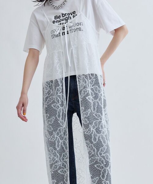 GALLEST ボタニカル レース ジレ ワンピース セール】ボタニカルレースジレ（ワンピース）｜GALLEST