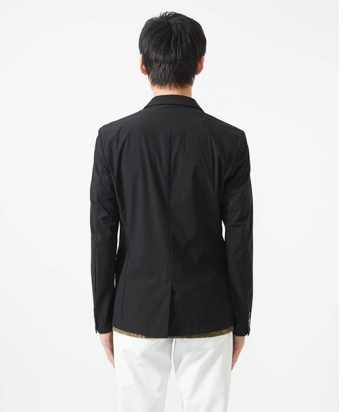 MK MICHEL KLEIN HOMME （エムケーミッシェルクランオム）の「【残りわずか/在庫限り/セットアップ対応】ストレッチテーラードジャケット（テーラードジャケット・メンズ・ブラック/ライトブラウン・51/48/46）」の4枚目の写真