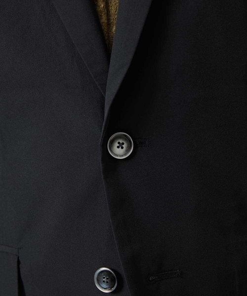 MK MICHEL KLEIN HOMME （エムケーミッシェルクランオム）の「【残りわずか/在庫限り/セットアップ対応】ストレッチテーラードジャケット（テーラードジャケット・メンズ・ブラック/ライトブラウン・51/48/46）」の8枚目の写真