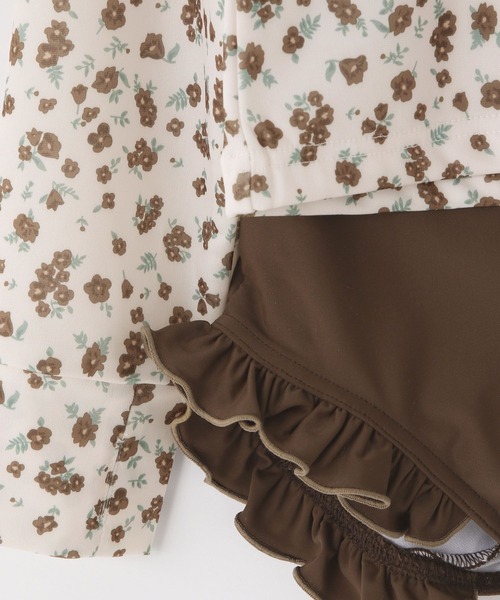 LOWRYS FARM（ローリーズファーム）の「ガールセットＵＰＳＷＩＭ　323963（水着・キッズ・パープル/オレンジ/ブラウン・110cm/130cm/120cm）」の12枚目の写真