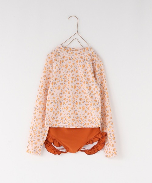 LOWRYS FARM（ローリーズファーム）の「ガールセットＵＰＳＷＩＭ　323963（水着・キッズ・パープル/オレンジ/ブラウン・110cm/130cm/120cm）」の11枚目の写真