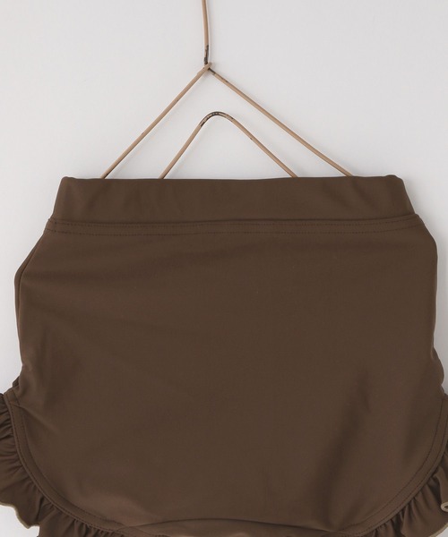 LOWRYS FARM（ローリーズファーム）の「ガールセットＵＰＳＷＩＭ　323963（水着・キッズ・パープル/オレンジ/ブラウン・110cm/130cm/120cm）」の15枚目の写真