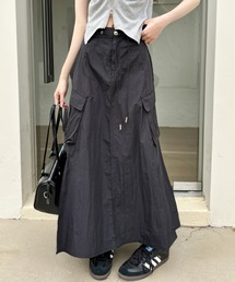 Good Riddance（グッドリダンス）の「【Good Riddance】ヘムスリット カーゴデザイン スカート 高身長対応（スカート）」