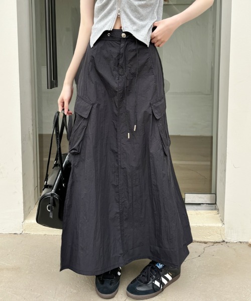 8YARDS黒 カーゴスカート 8YARDS / Lounge Skirt