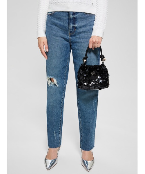 Guess(ゲス)の「HOLIDAY Shine Top Handle Pouch ショルダーバッグ(ショルダーバッグ・レディース・ブラック・ONE SIZE)」の16枚目の写真
