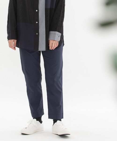 nop de nod(ノップドゥノッド)の「ストレッチクロップドパンツ(その他パンツ・レディース・ブラック/ネイビー/ダークグレー・M)」の3枚目の写真