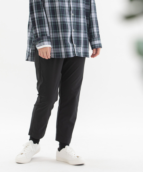 nop de nod(ノップドゥノッド)の「ストレッチクロップドパンツ(その他パンツ・レディース・ブラック/ネイビー/ダークグレー・M)」の12枚目の写真