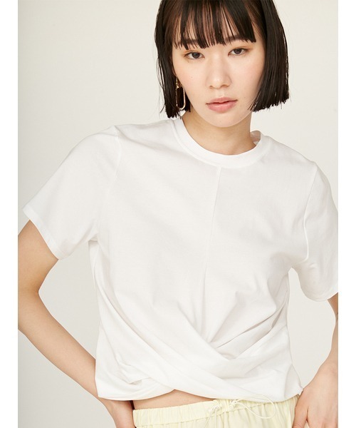 新品タグ付き☆emmiのコンパクトデザインTシャツ セール】コンパクトデザインTシャツ（Tシャツ/カットソー