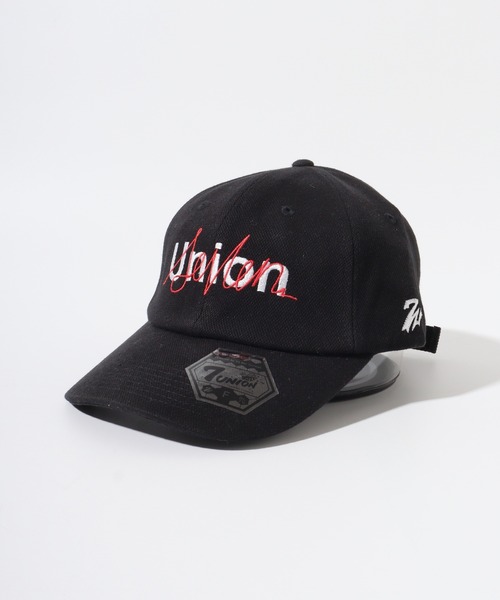 7Union（セブンユニオン）の「7UNION THE EASY フロントサイン刺繍 デニム6パネルキャップ（キャップ・メンズ・ブラック/インディゴブルー・FREE）」の3枚目の写真