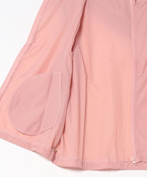 BLANC FICELLE(ブランフィセル)の「ドローコード付きシアーフードベスト(ベスト・レディース・ピンク/ホワイト/ブラック/ベージュ/パープル・M/L/XL)」の7枚目の写真