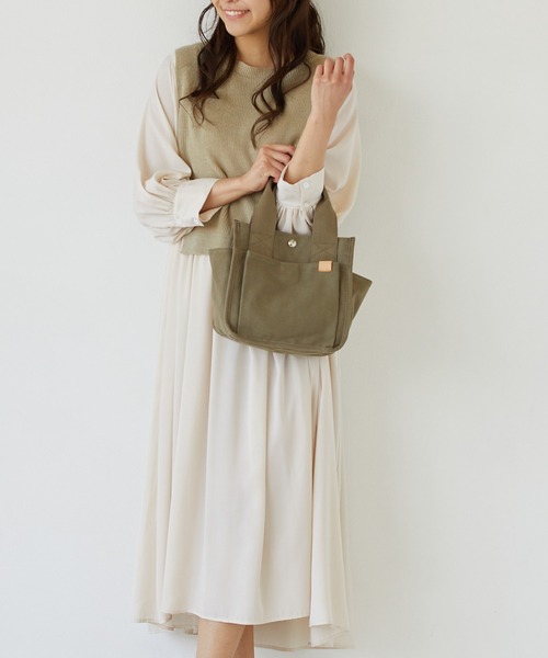 大人気◆UNFOLD◆Mini Two-tone Strap Bag◆送料無料/日本未入荷 SHOES & BAGS | THE SHE